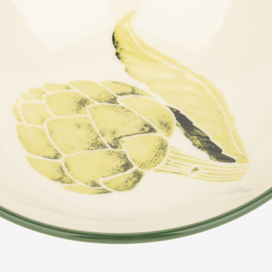 Dining set with a vegetable theme